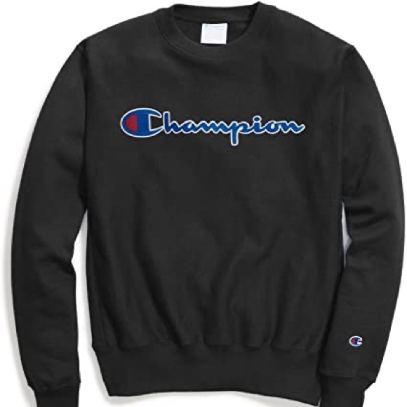 Champion Chain Stitch Script Crew Neck Sweatshirt - Picture 2 of 3